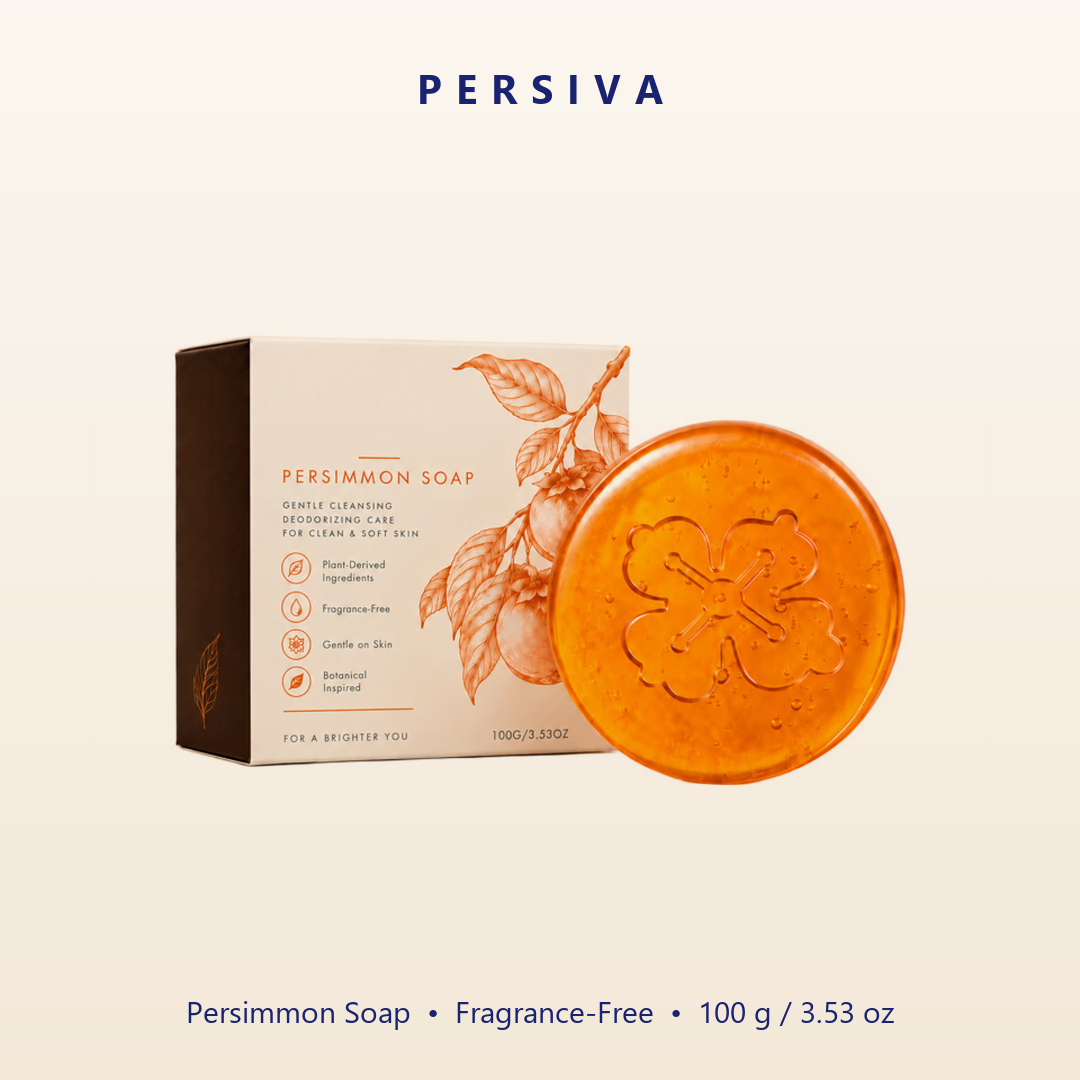 Persiva persimmon soap