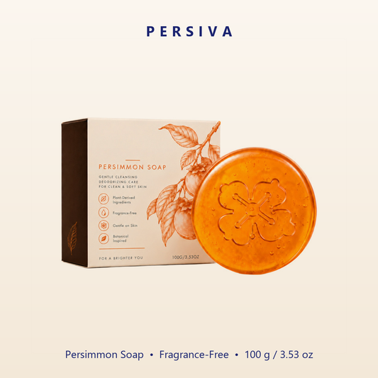 Persiva persimmon soap
