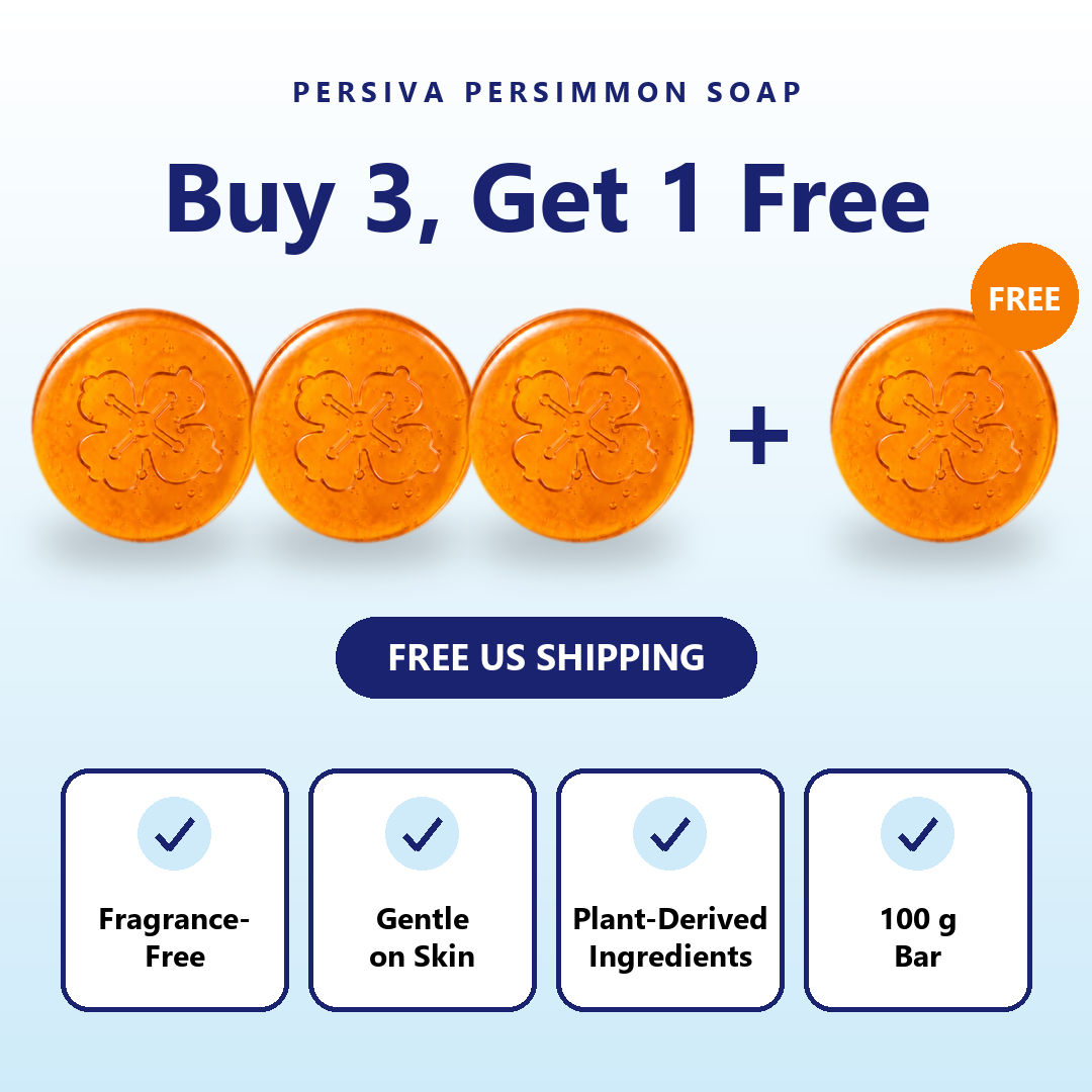 Persiva persimmon soap
