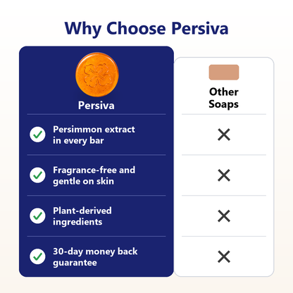 Persiva persimmon soap