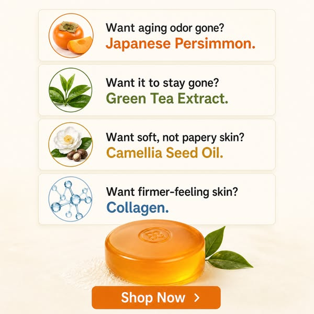 Persiva persimmon soap